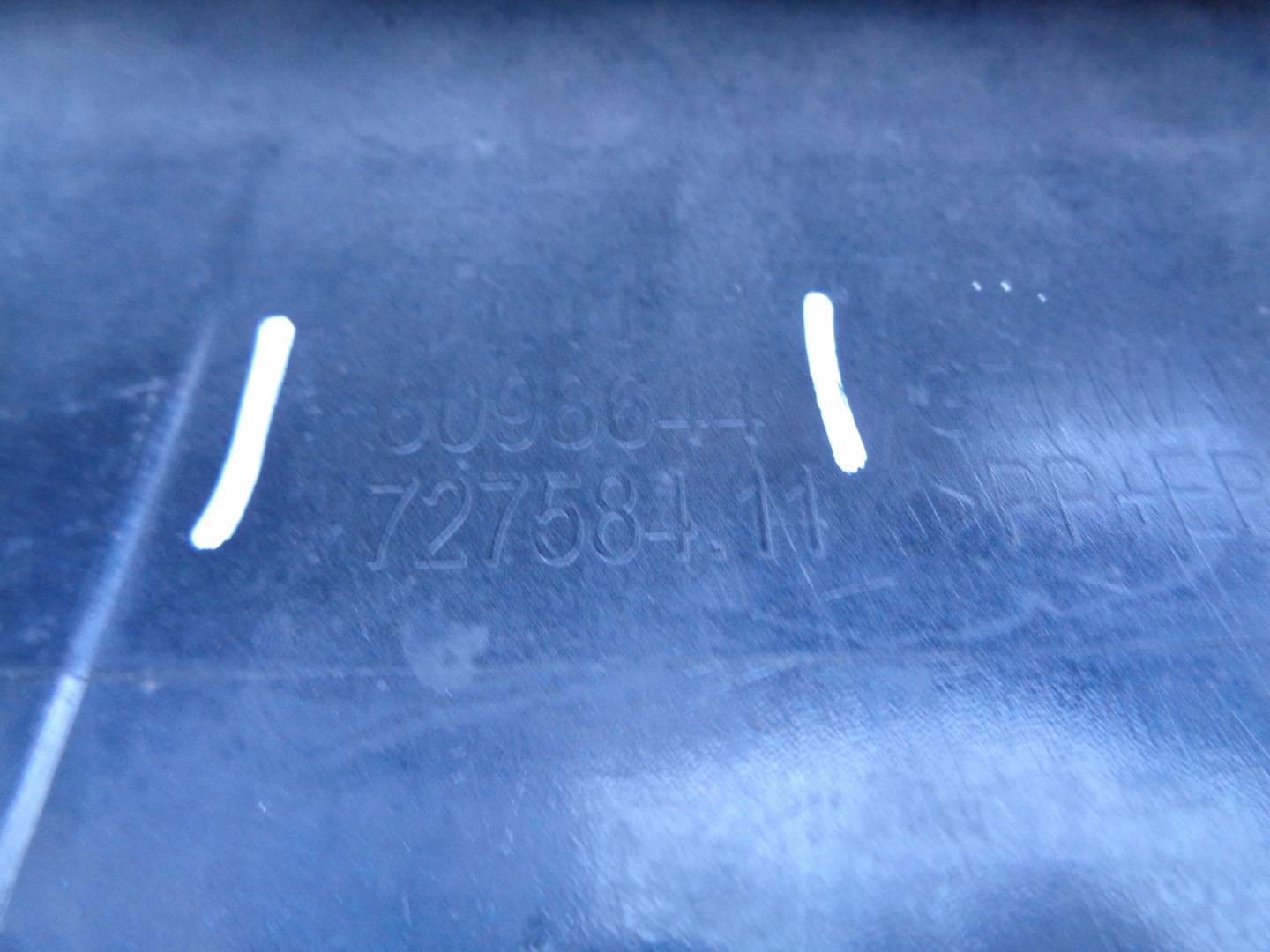 front bumper BMW 5 G30 G31 LIFT m-packet NR 49321