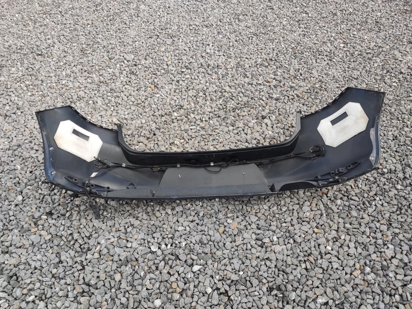 bumper rear part rear complete PDC sensors VOLKSWAGEN GOLF VII HATCHBACK 12