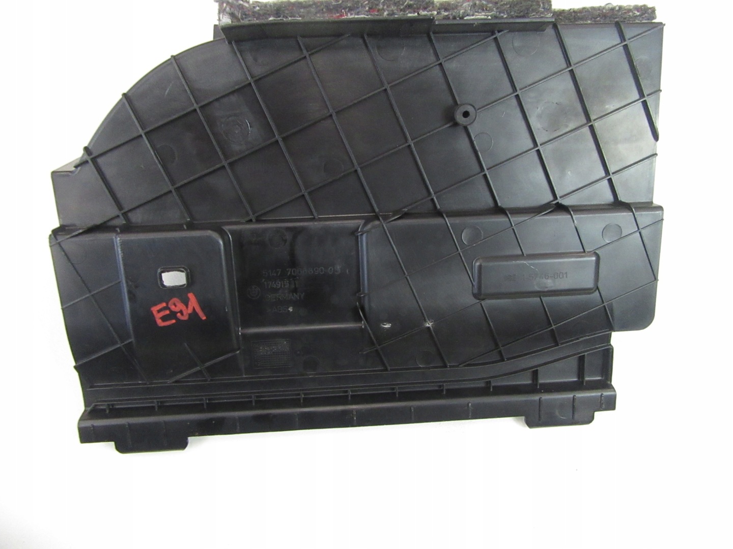 Blende Abdeckung Abdeckung maskownica akumulatora BMW e91