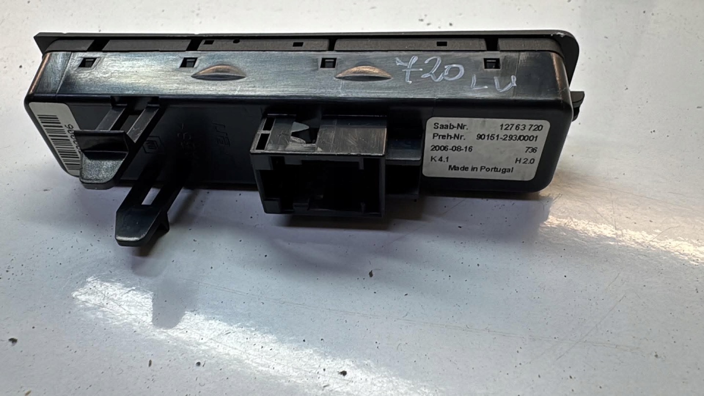 Saab 9-3 93 LIFT control panel levers TEMPOMAT NIGHTPANEL TCS 07