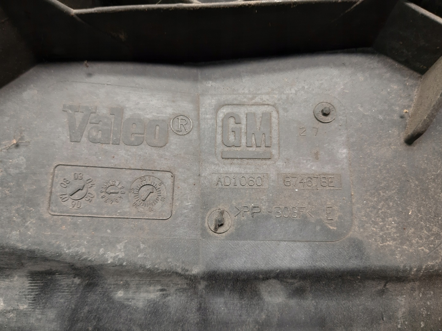 SAAB II 9-3 93 1.9TID 874678E ventilátor chladiče