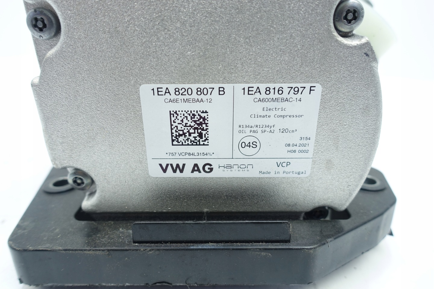 Compresseur Compresseur Climatisateur air conditionné VW ID3 ID.3 ID4