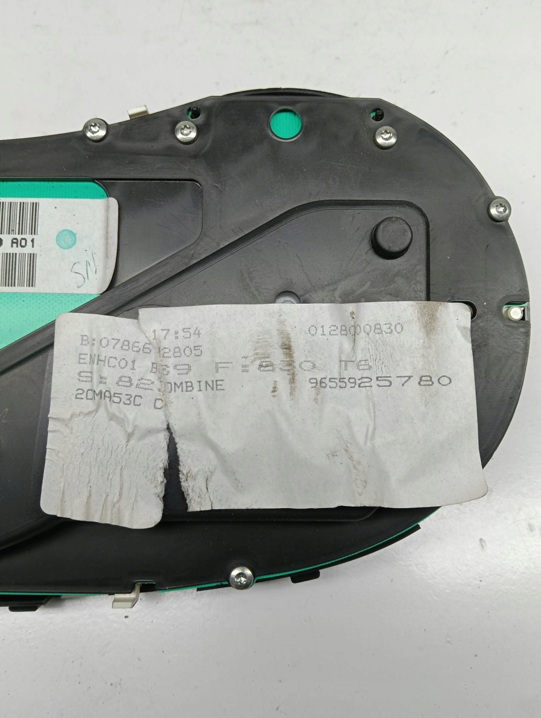 dials Peugeot 307 1.6 16V 9655925780