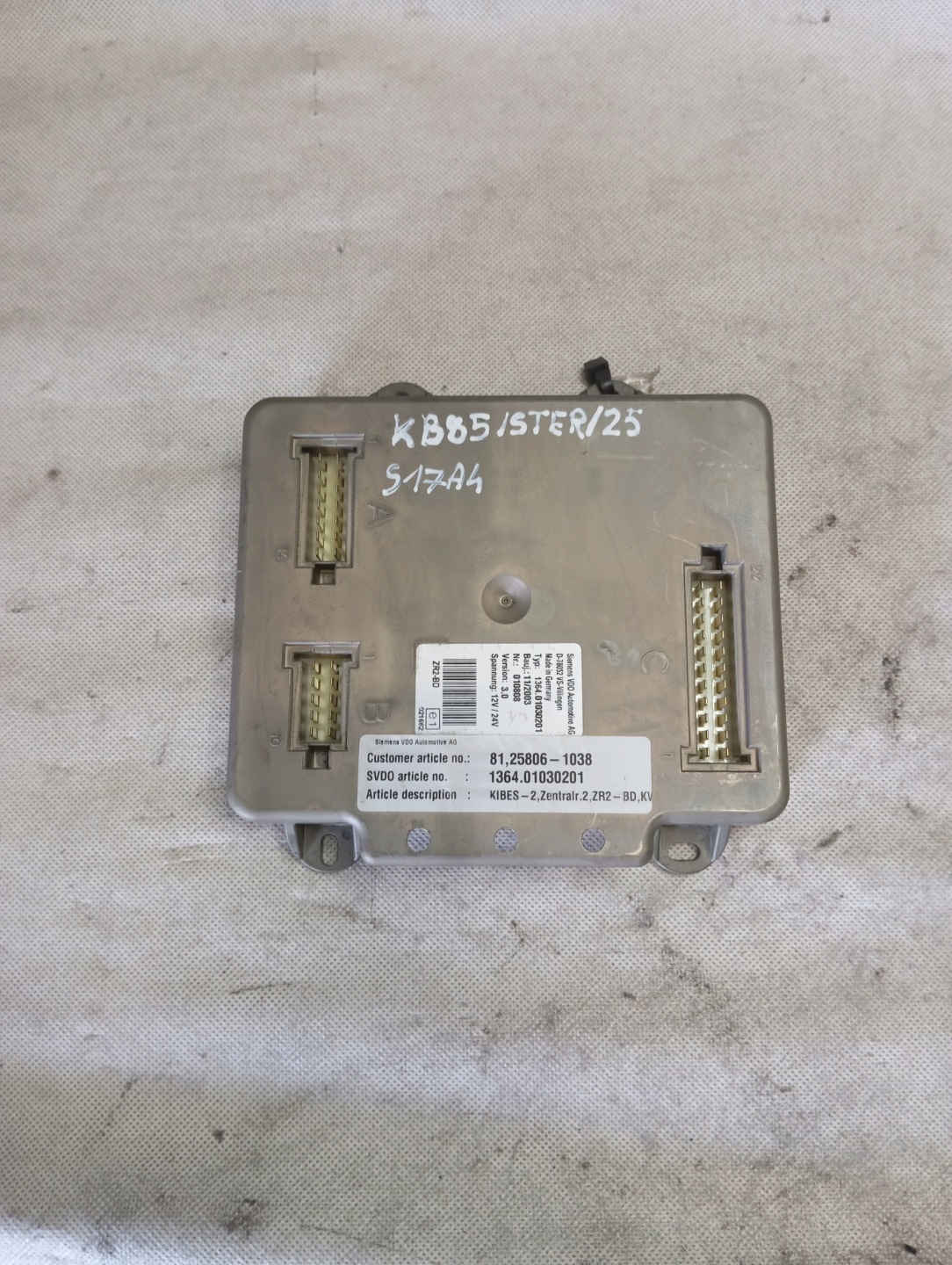 computer control unit module 136401030201