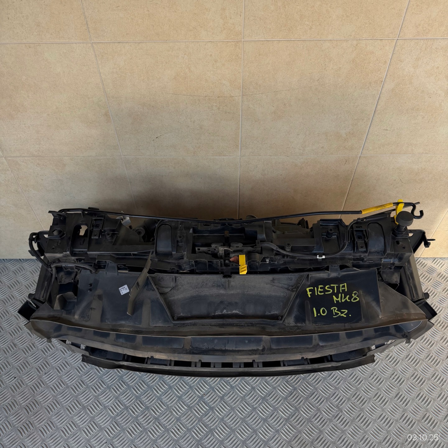 support panel for radiators complete FORD FIESTA MK8 1.0 ECOBOOST 2019 ROK