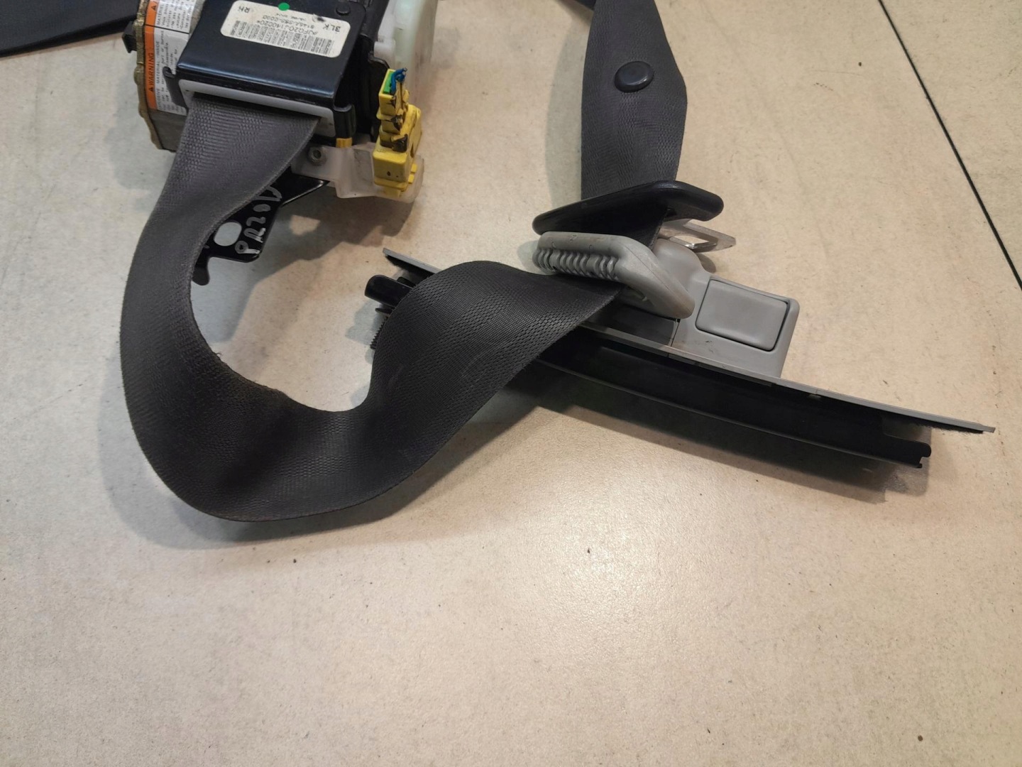 tension belt safety right front HONDA CIVIC VII