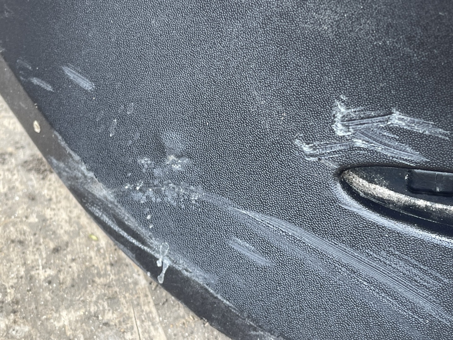 MERCEDES GLE II V167 2019- SPOILER accessories diffuser rear part below PDC A1678856500