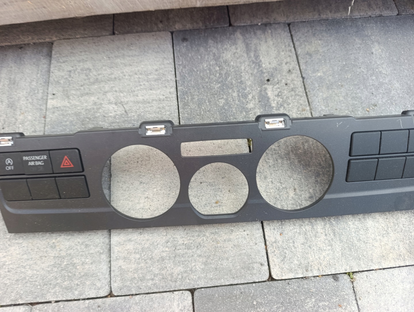 VW T6 MULTIVAN CARAVELLE RÁM PANELU klimatizaci 7E0857304C