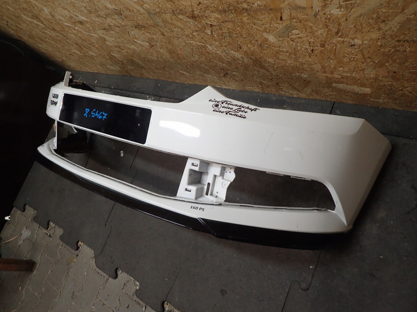 bumper front SKODA FABIA III 3 MONTE CARLO