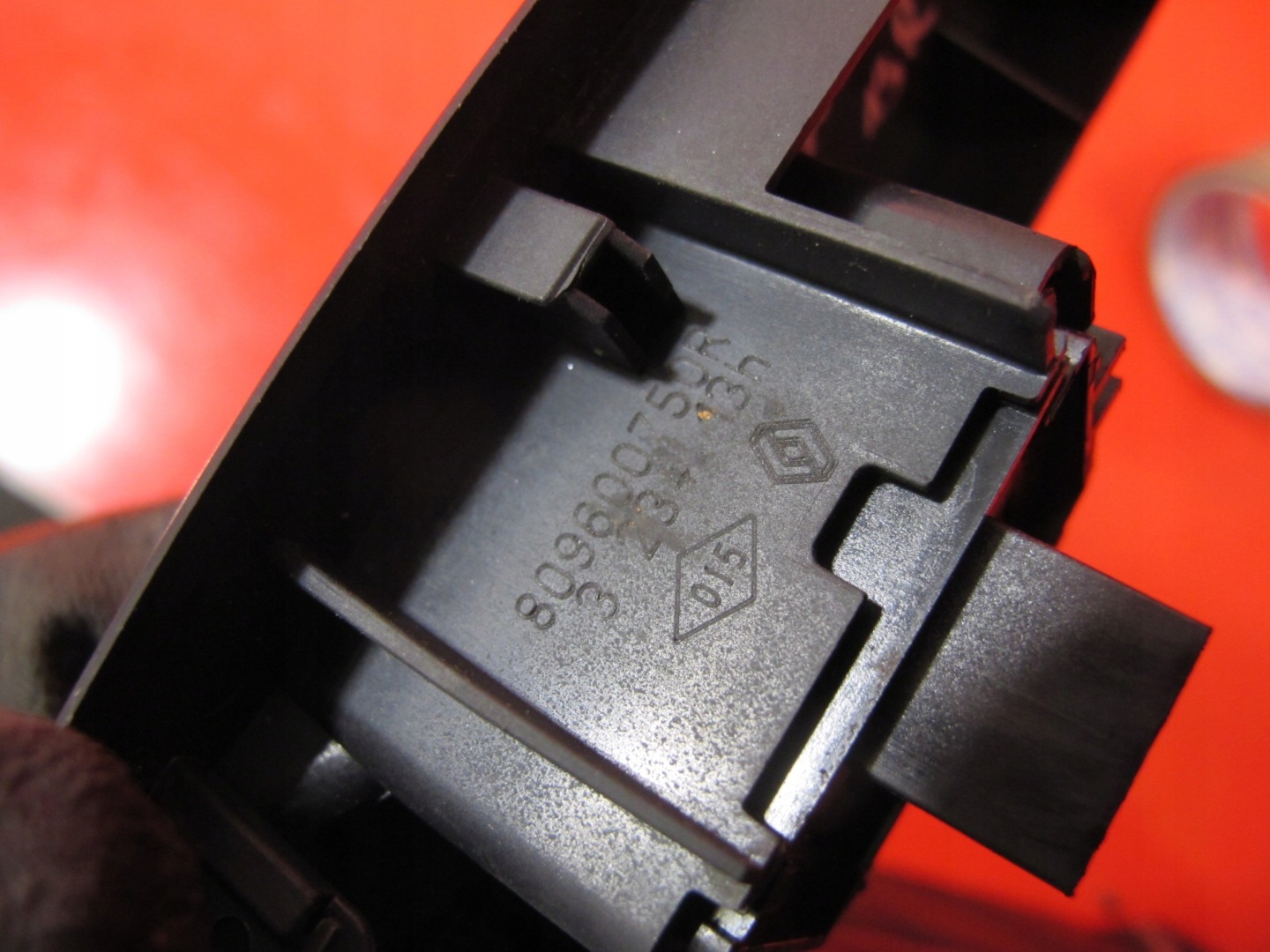 RENAULT LAGUNA III window control switch right front