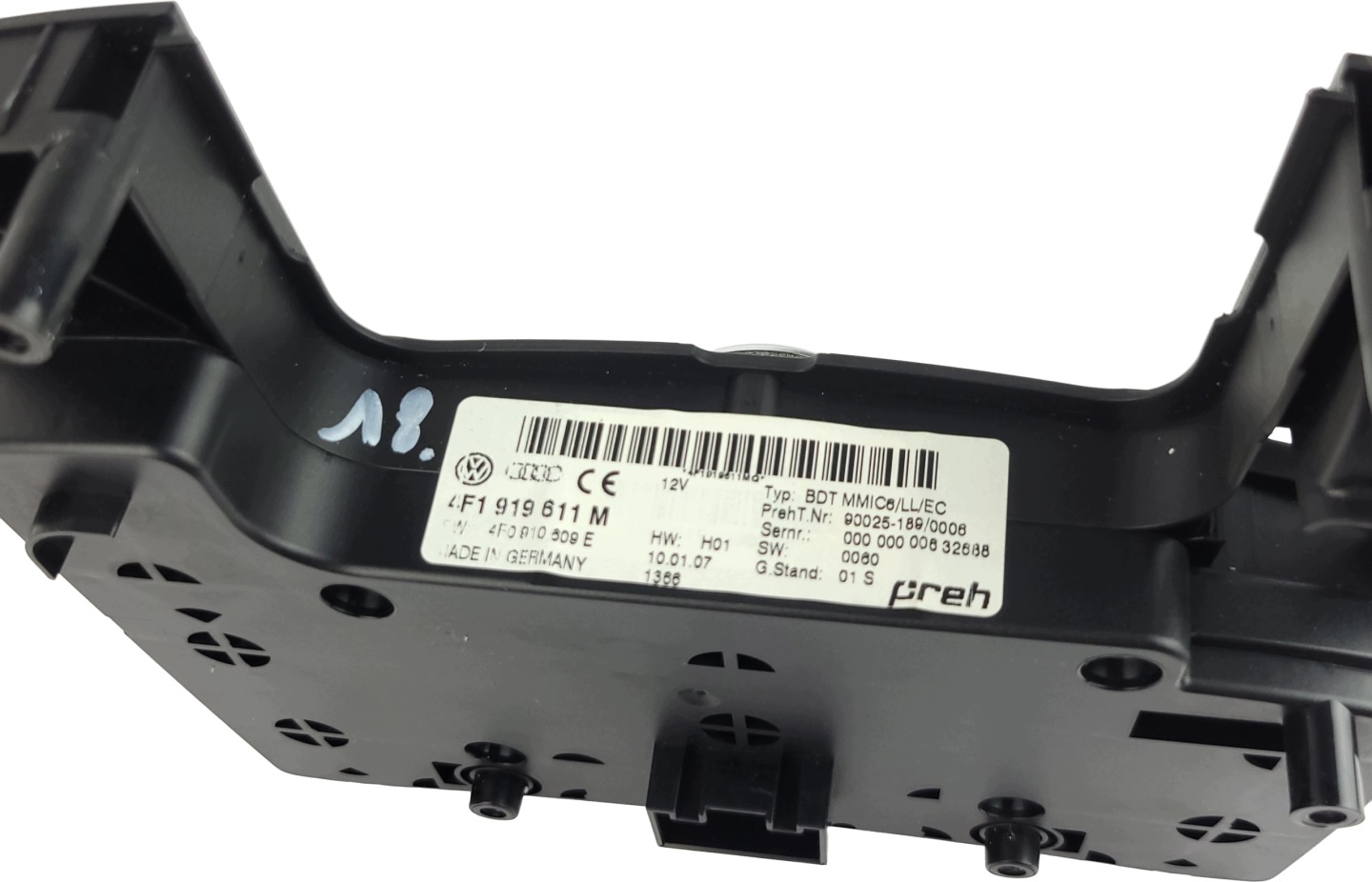 AUDI A6 C6 PANEL central radio navigation devices of control MMI 2G 4F1919611M