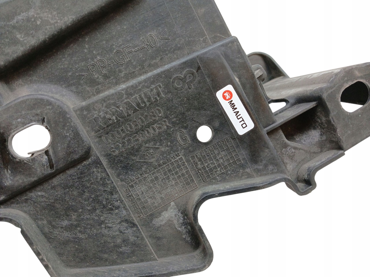 rear light holder left front RENAULT MEGANE III 3 (2008-2011) 622230005R