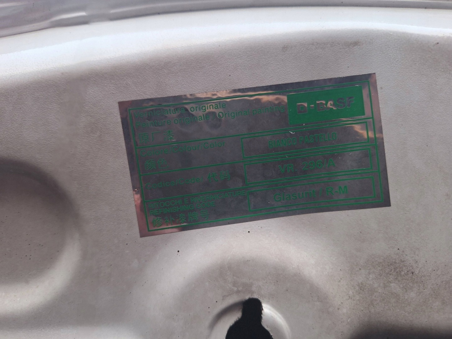 Alfa Romeo Giulietta 50513401 light rear part left DO bonnet boot