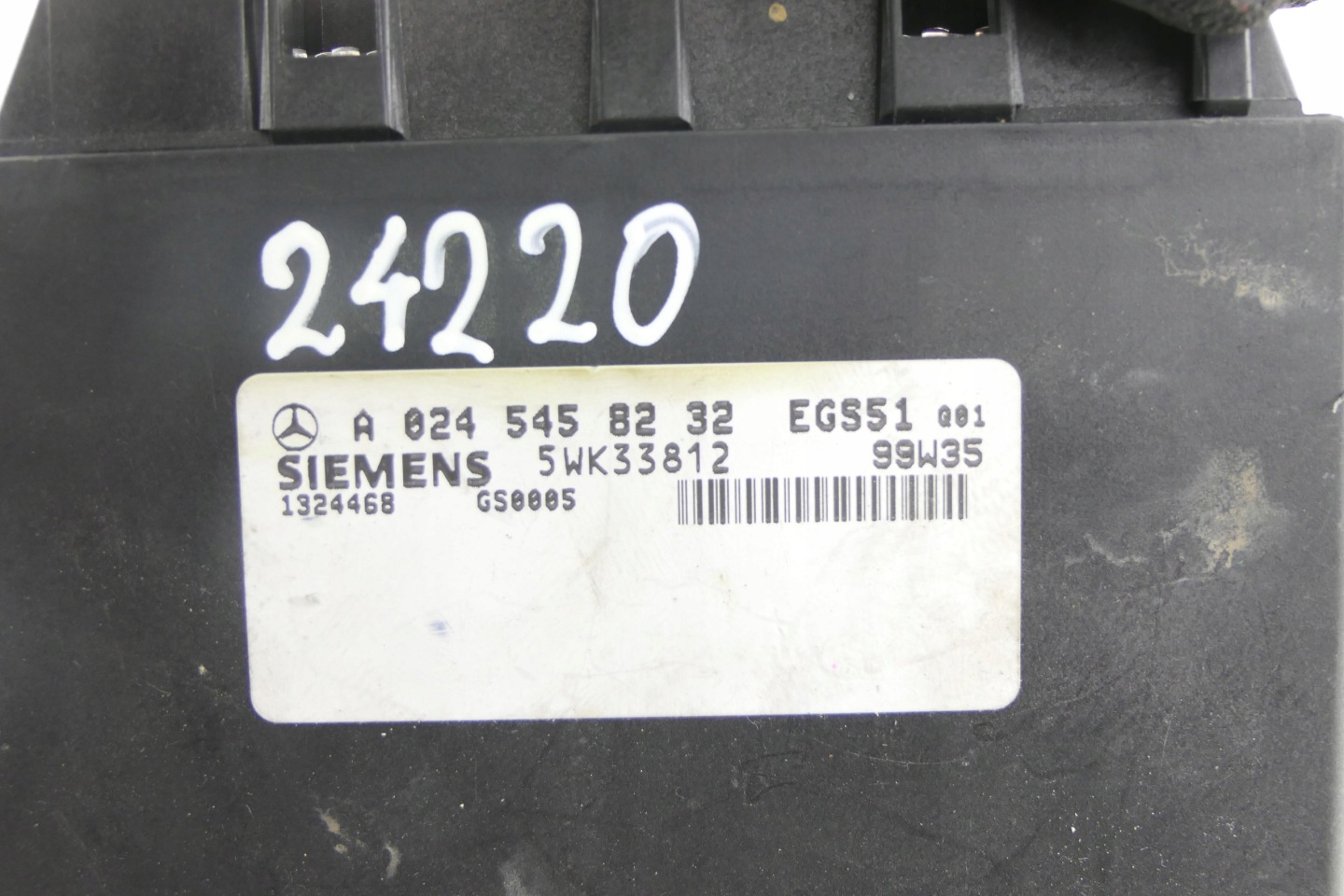 unité de commande électronique uce boîte de vitesses MERCEDES W210 A0245458232