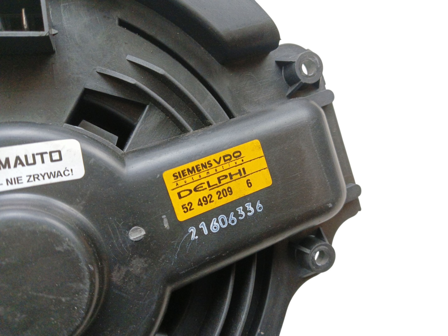 ventilátor topení klími RENAULT ESPACE IV 4 2002-2012 524922096 EUROPA
