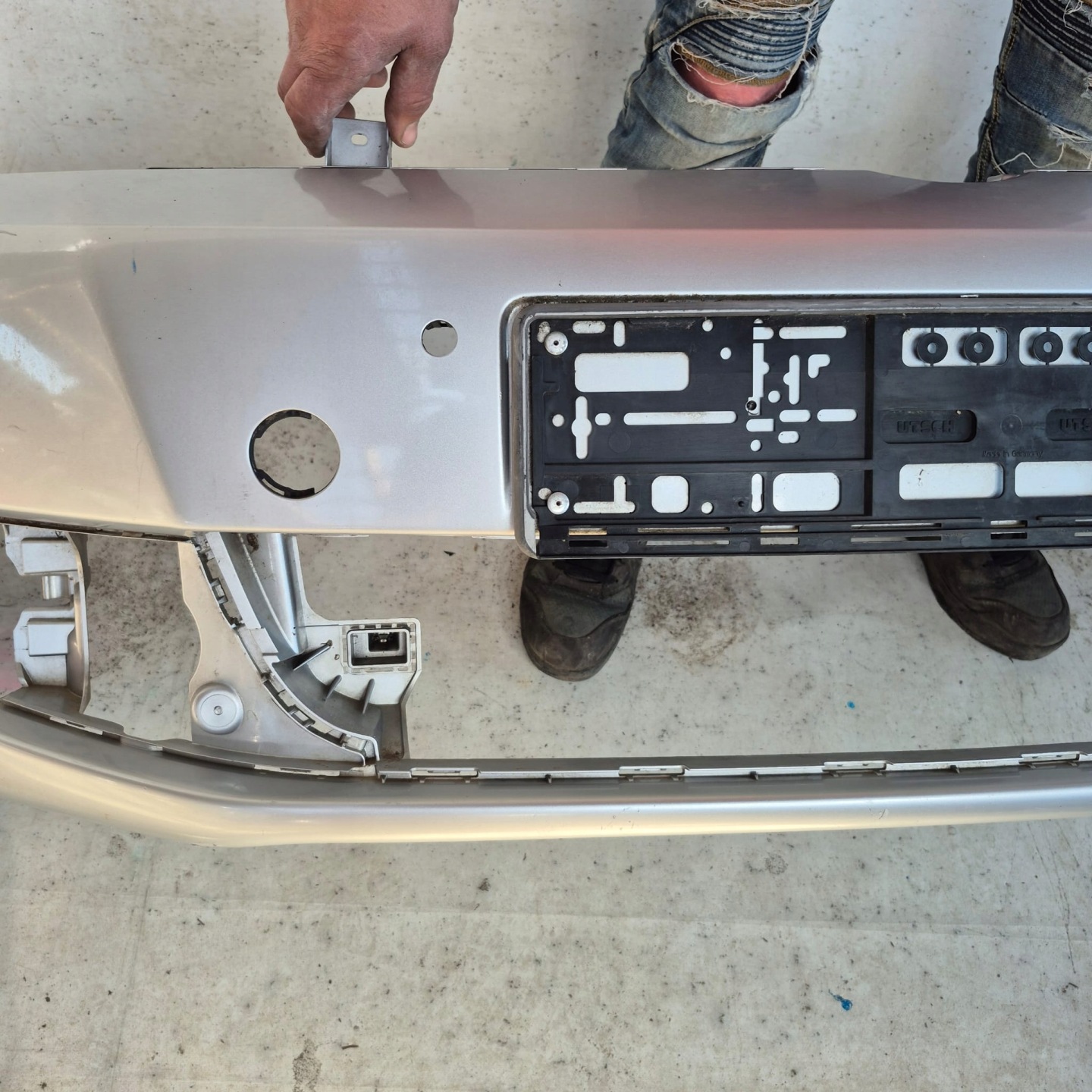 VW GOLF VI 6 plus LIFT 09-14 bumper front front washer 4XPDC 5M0807221N