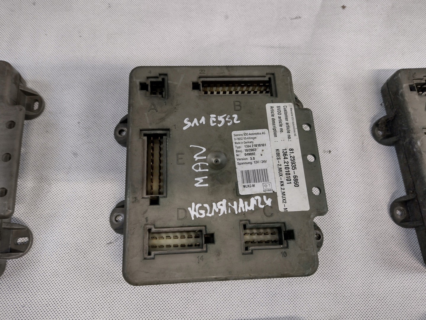 control unit Siemens VDO 1364,21010101 3,0 MUX2-M