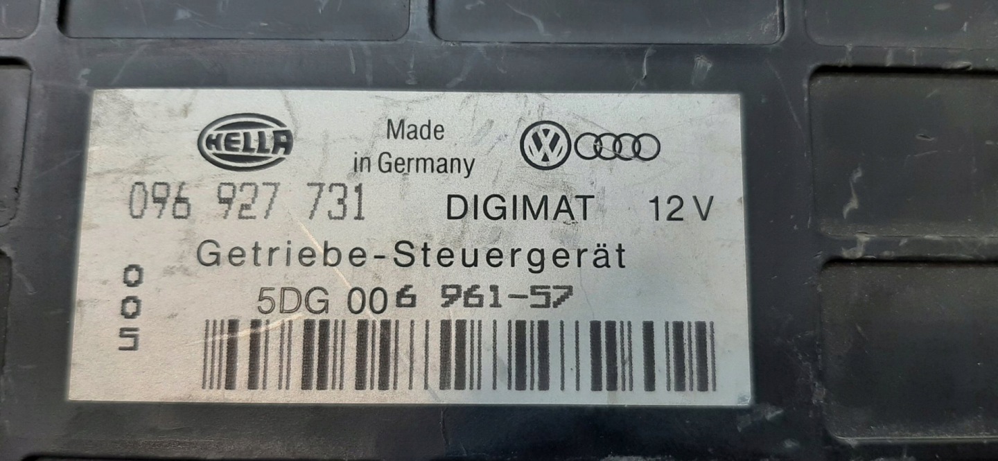 control unit gearboxes GOLF III 1.8 096927731