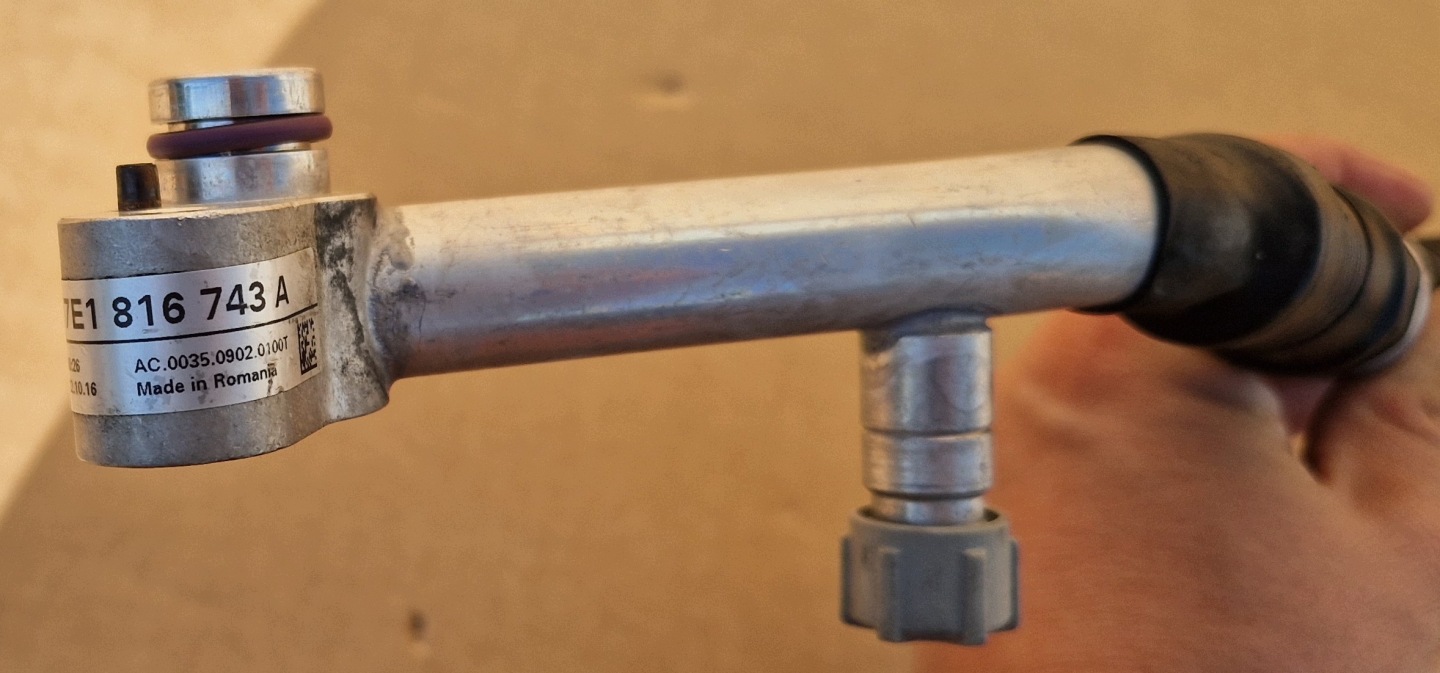 canalisation déshumidificateur d'air conditionné 7E1816743A VW comme neuf original
