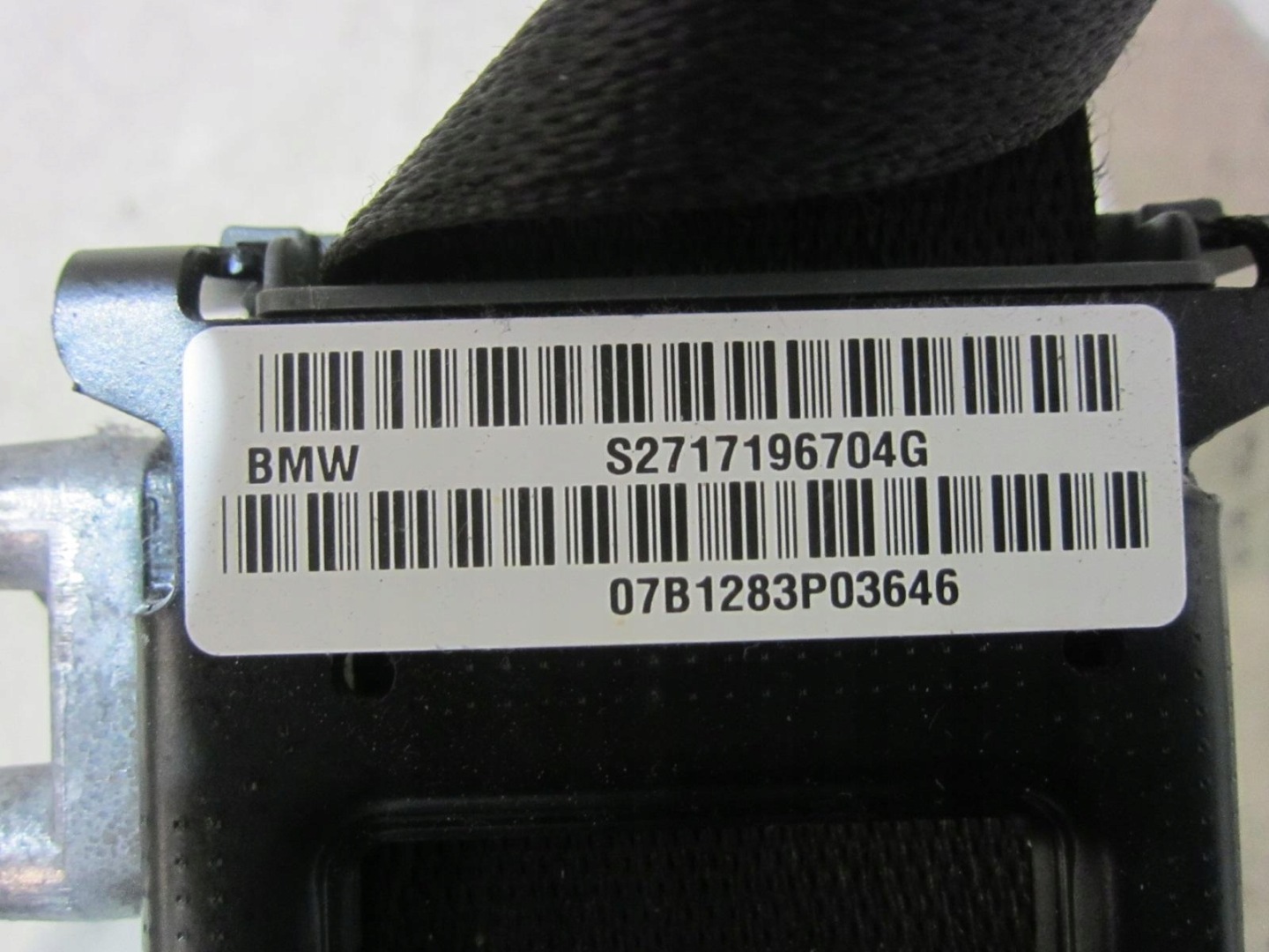 BMW X5 E70 X6 E71 Schlossträger Spanner Spanner PASOW schwarze 7171968