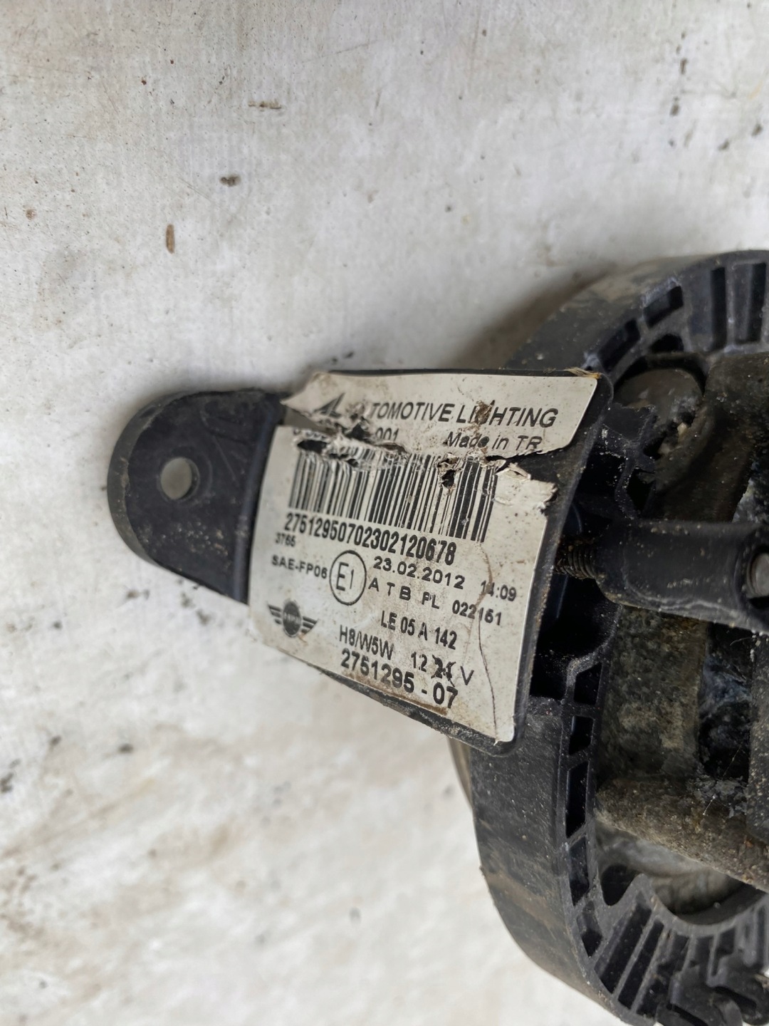 MINI R56 Nebelscheinwerfer links 2751295