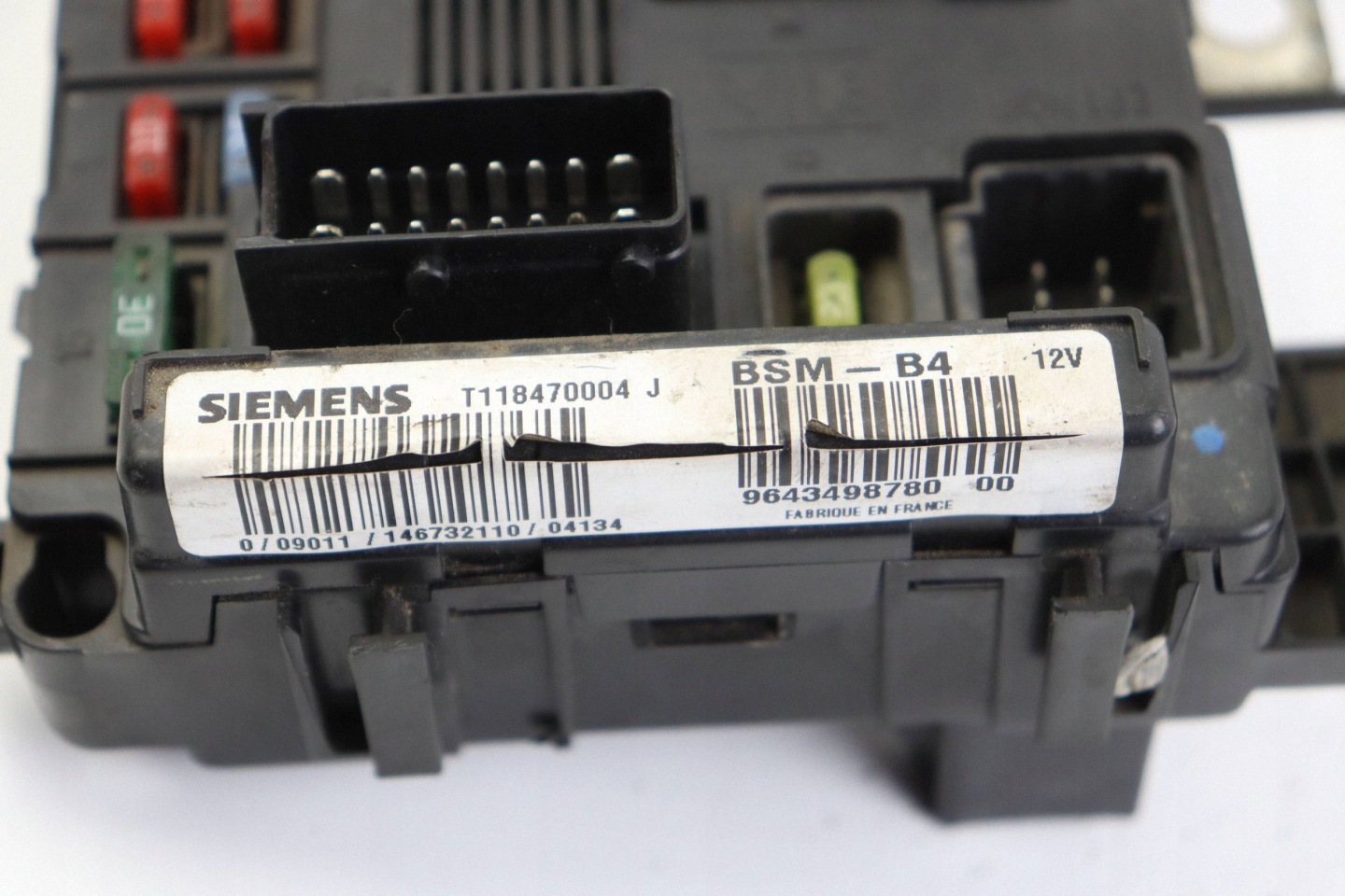 CITROEN PEUGEOT module compartment control unit BSM 9643498780 T118470004J