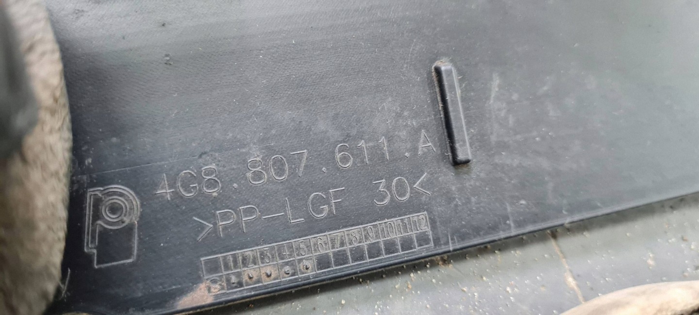 A7 4G S7 Blende Abdeckung untere unter Stoßstange SLINE 4G8807611A
