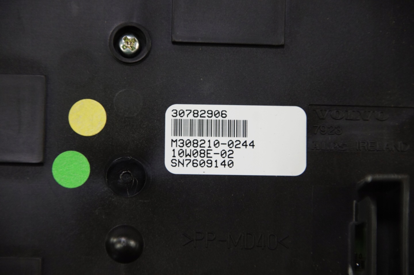 PANEL klimatizaci 30782906 VOLVO S80