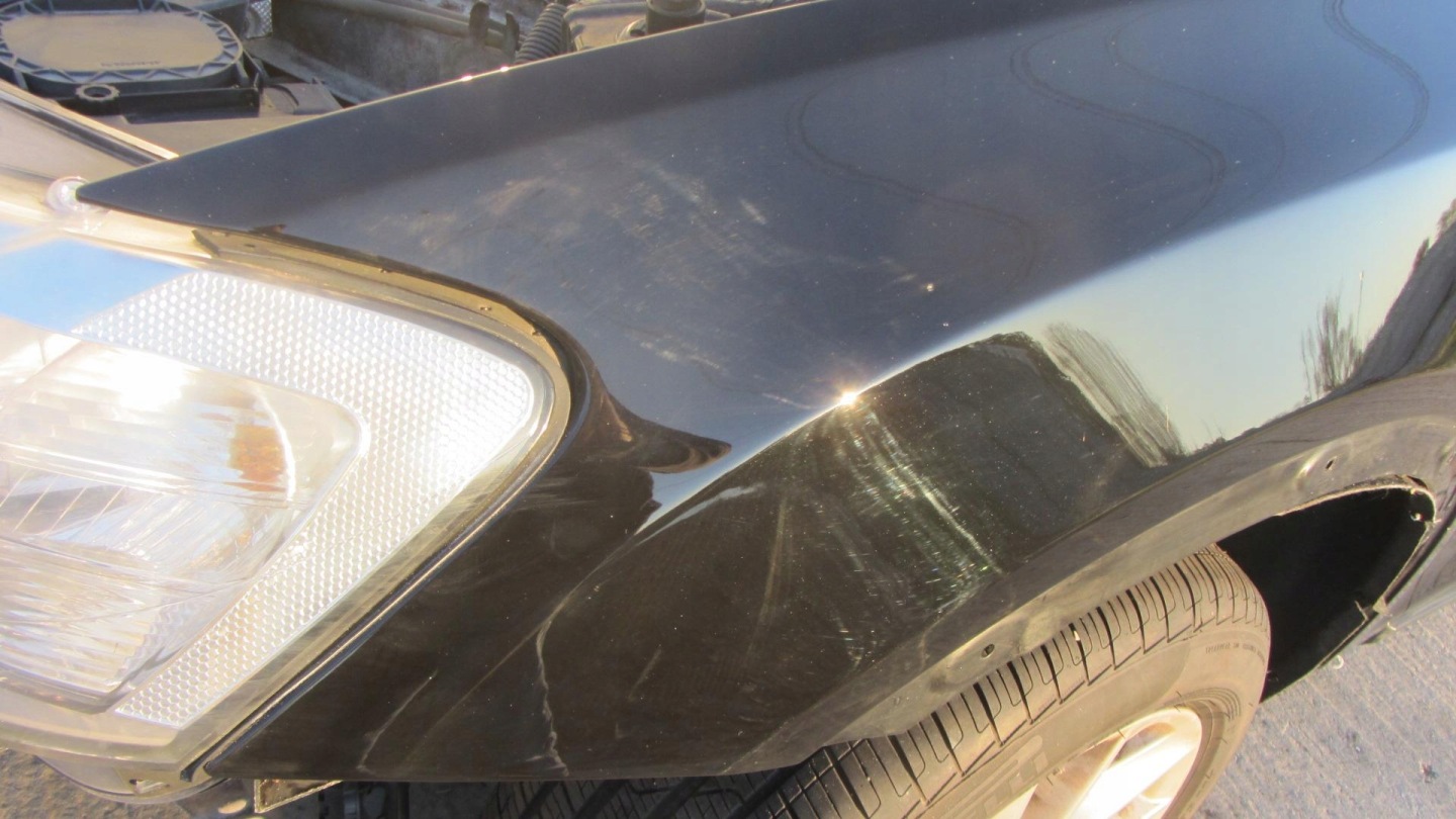 BMW X3 F25 668 SCHWARZ 2 fender left front left front black