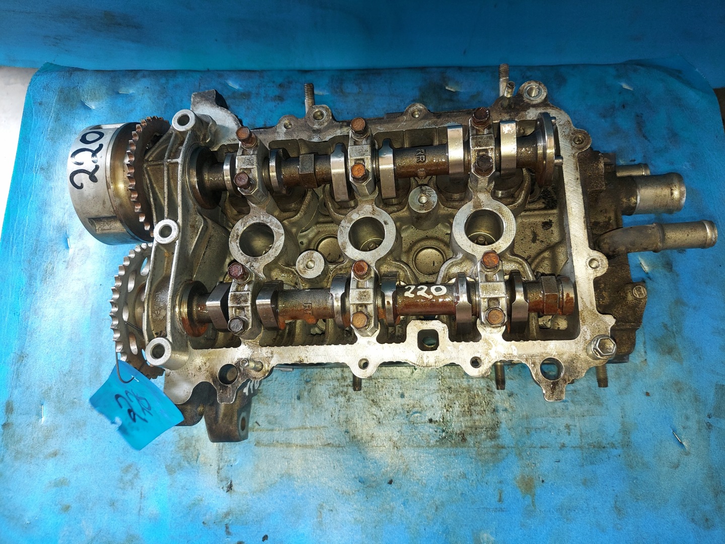 head. CITROEN C1 2009 R 1.0 B 1KRFE