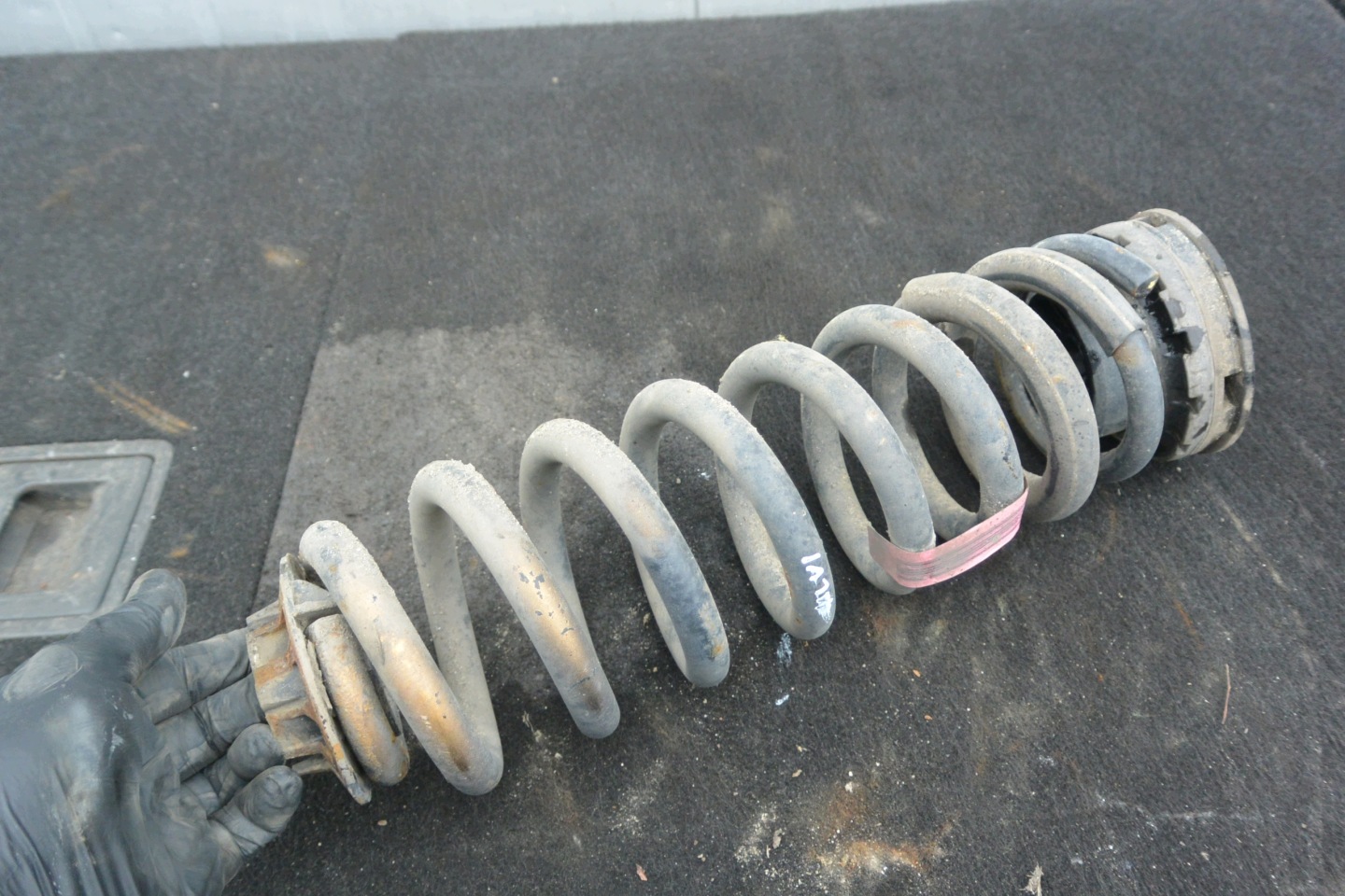 spring rear part right left MERCEDES-BENZ ML-KLASA W164