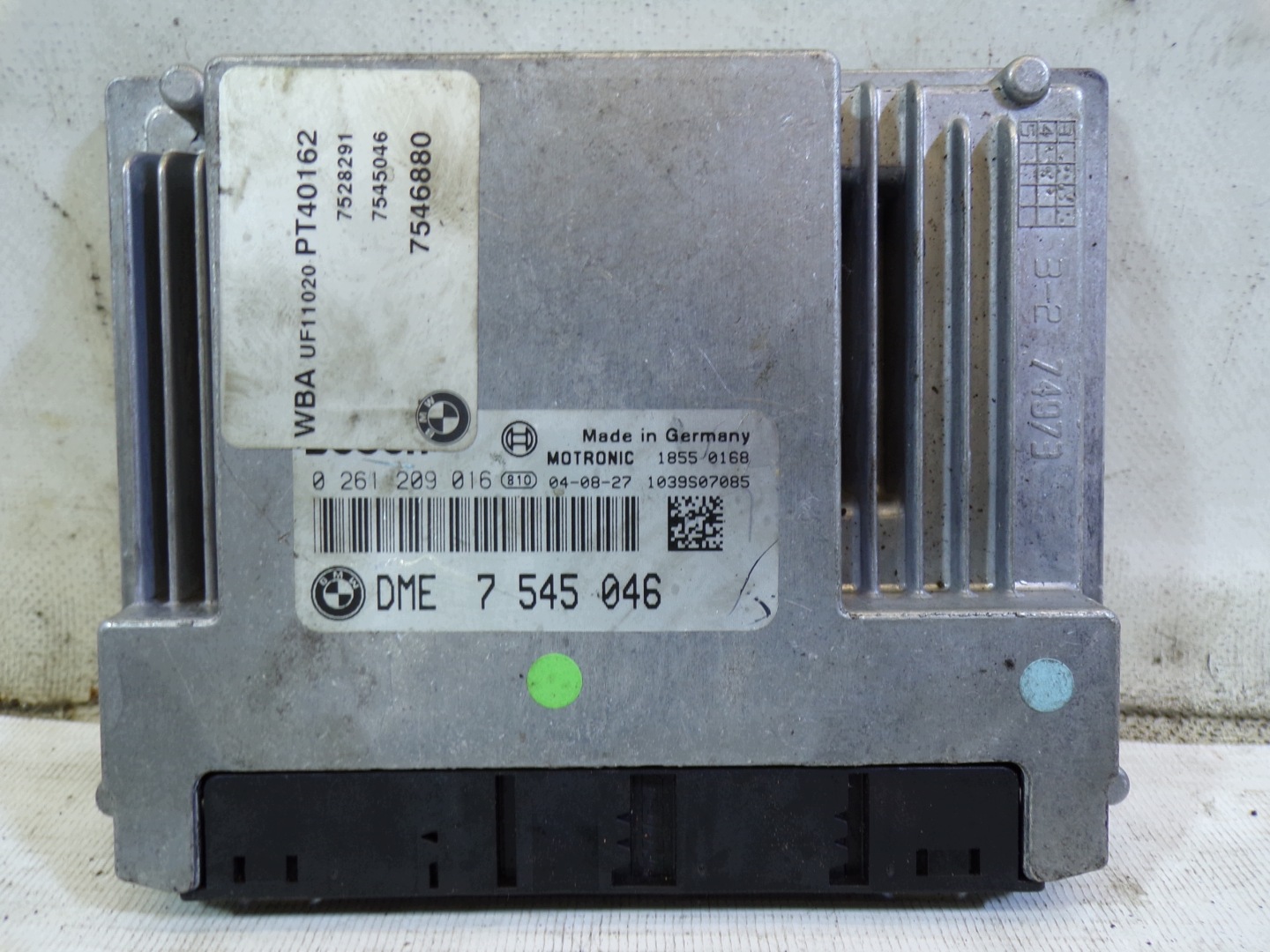 computer control unit of the engine BMW E87 1.6 7545046 / 0261209016