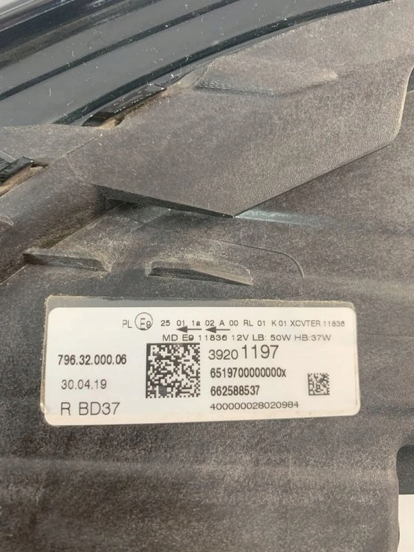 Opel Astra 5 K V 15-19r Reflektor right light right