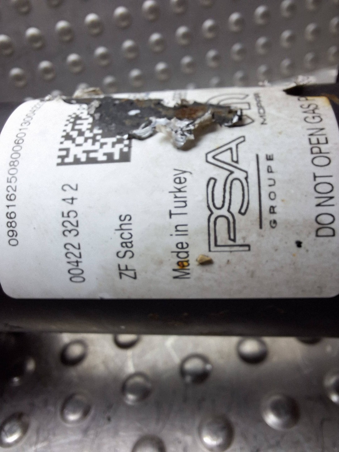 shock absorber right front ALFA ROMEO JUNIOR 22-26 824903021859