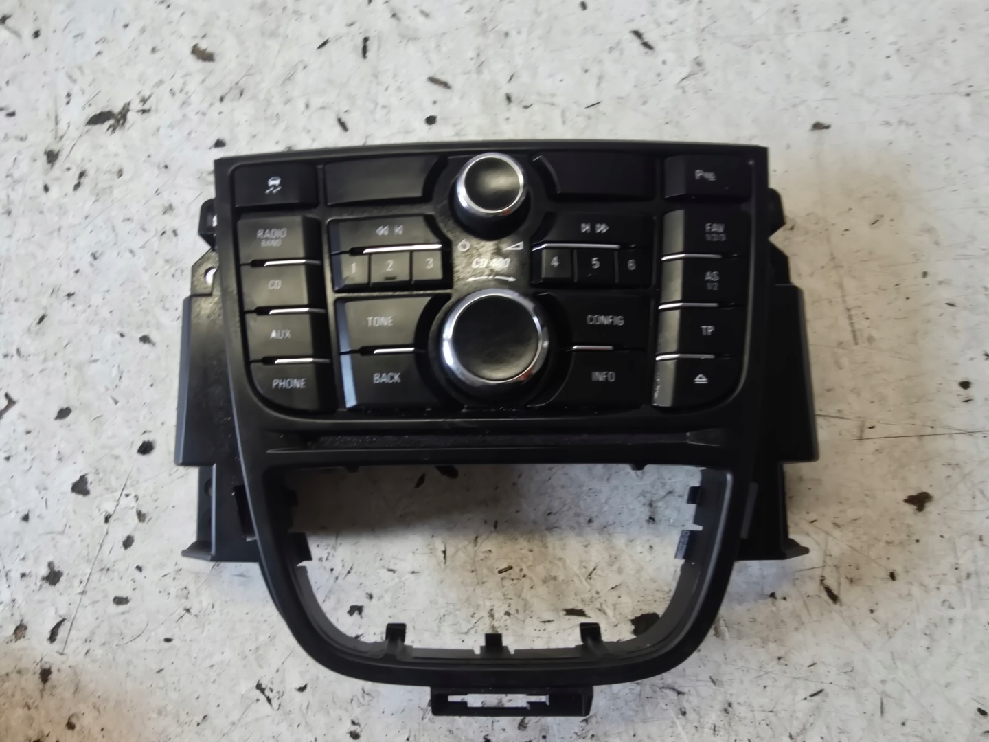 OPEL ASTRA J 4 PANEL RADIA PRZYCISKI CD400 CD 400 13346050