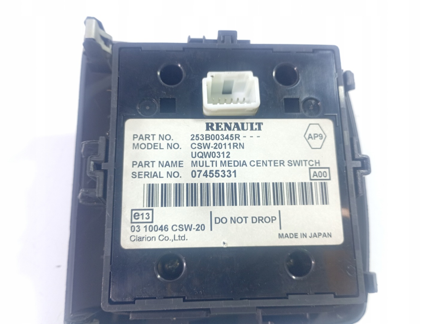 Renault Scenic 3 III 09-16 switch switch control panel CSW2011RN