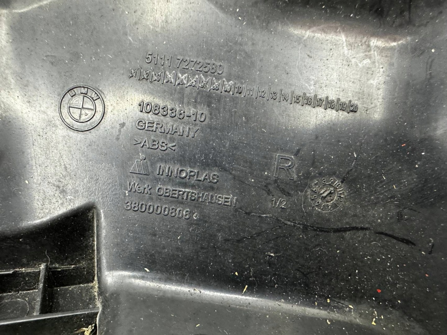 front bumper BMW 1 F20 F21 7272580