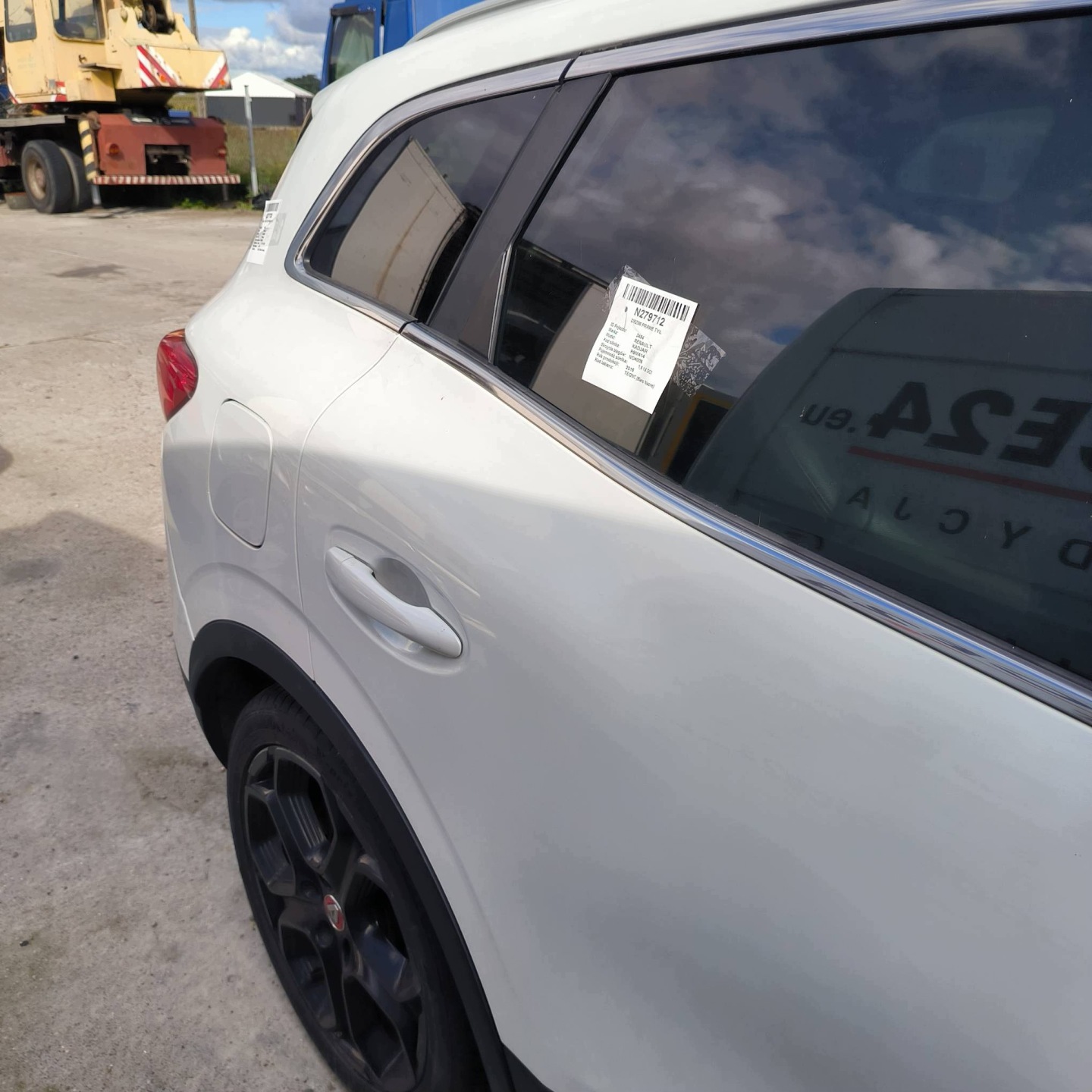 longherone parafango destra posteriore TEQNC RENAULT KADJAR