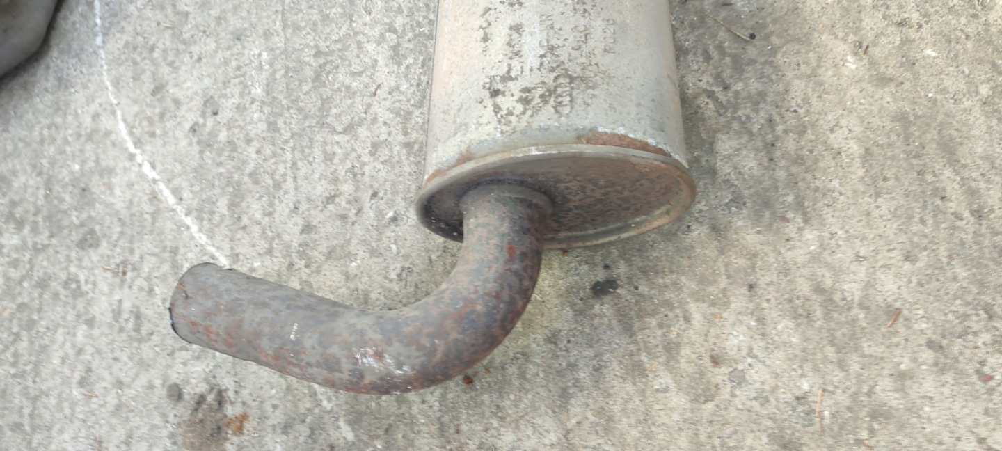 muffler, exhaust koncowy Audi A4 B7 8E0253411BP
