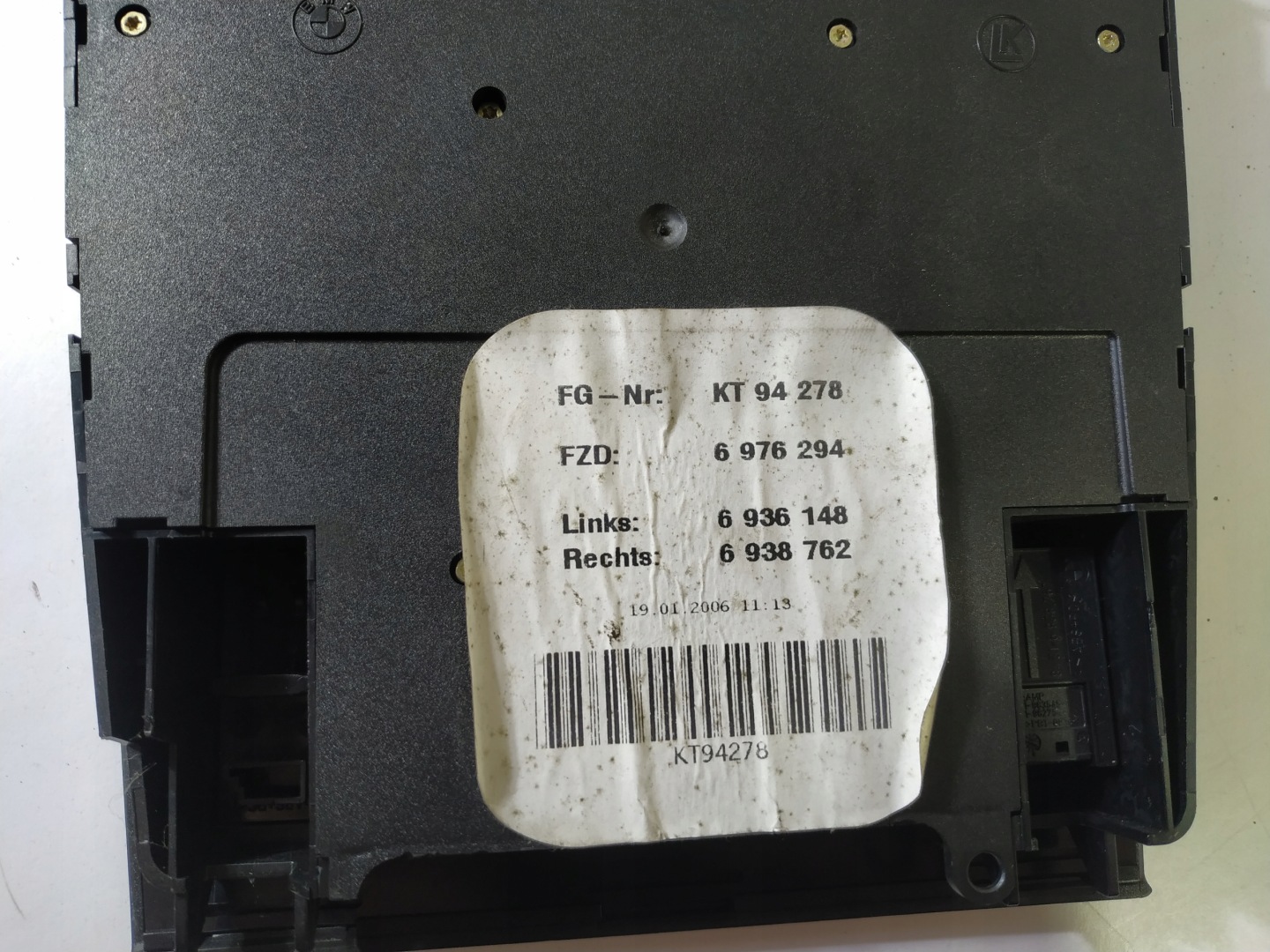FANALE CIELO INTERNO nero M PAKIET BMW E87 E90 E70
