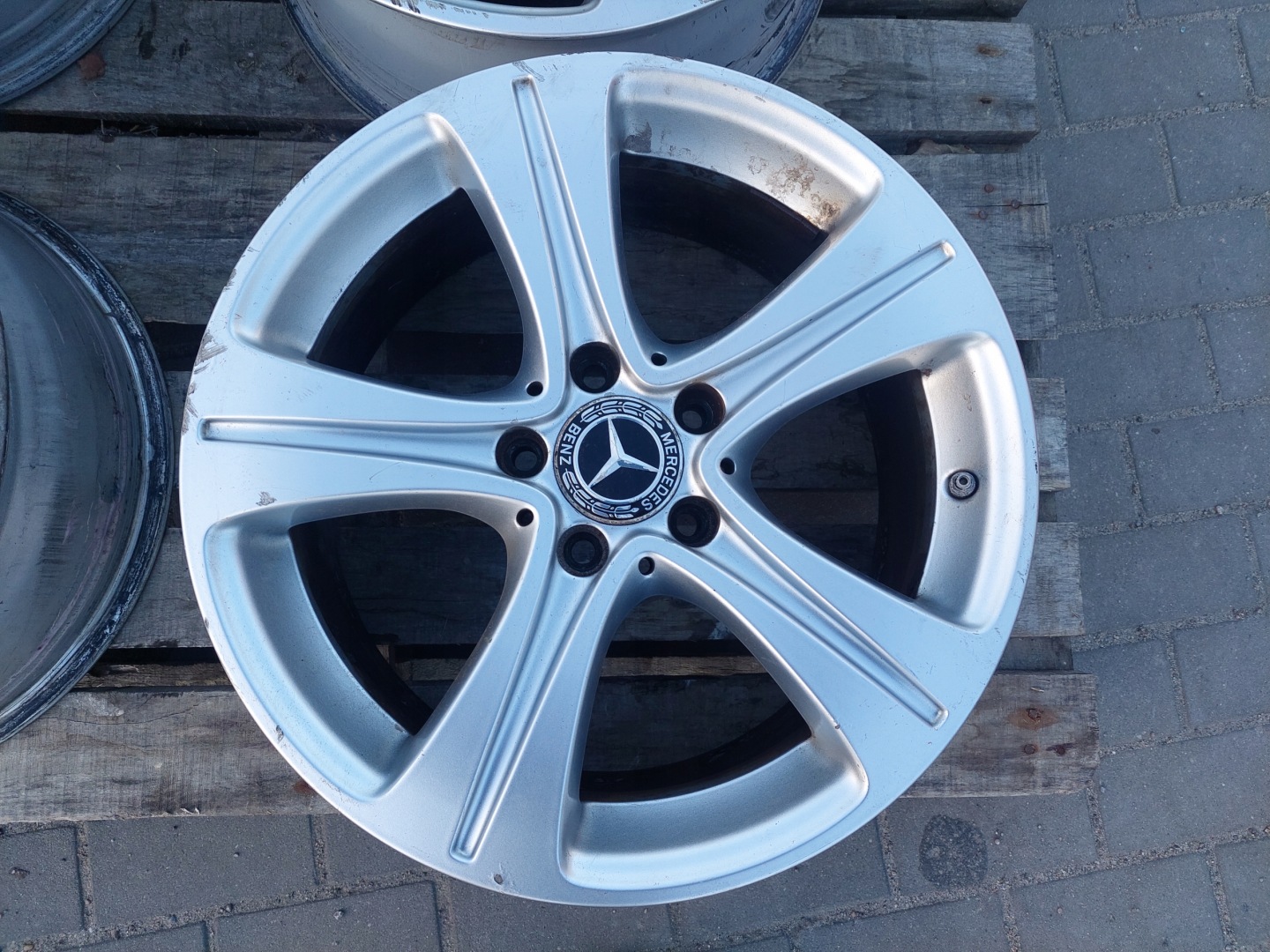 discs disc disc aluminium sensors R 17 5x112 ET40 MERCEDES E W213 E
