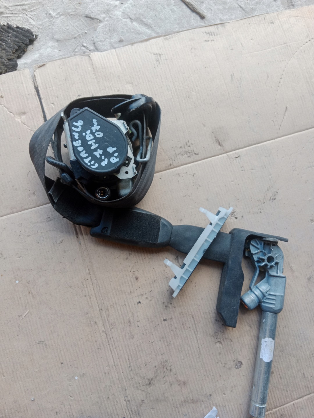 tension belt safety right front CITROEN C6