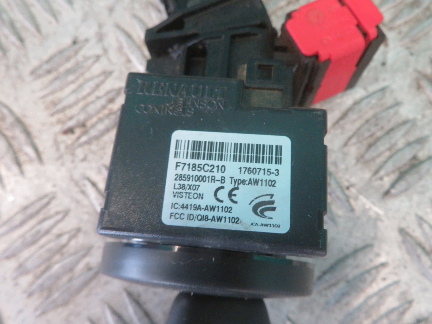 ignition Z KLUCZYKIEM VIVARO TRAFIC 17R 285910001R