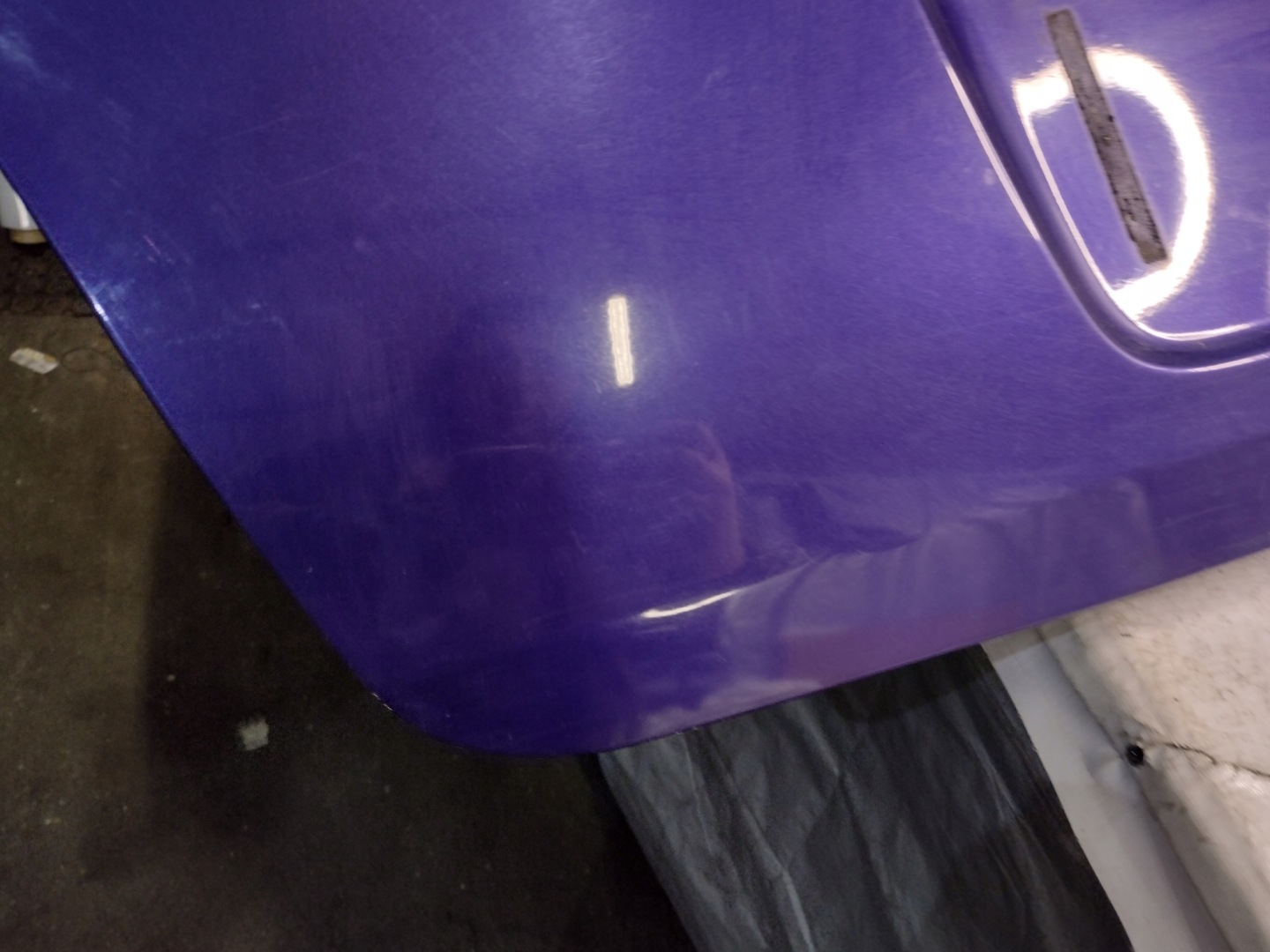 trunk door boot BMW E46 Compact k: Velvetblau Metallic