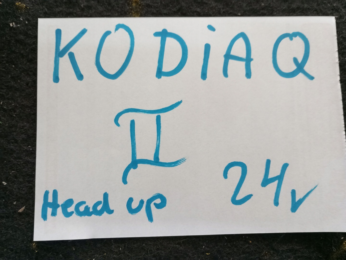 dashboard SKODA KODIAQ II HEAD UP new