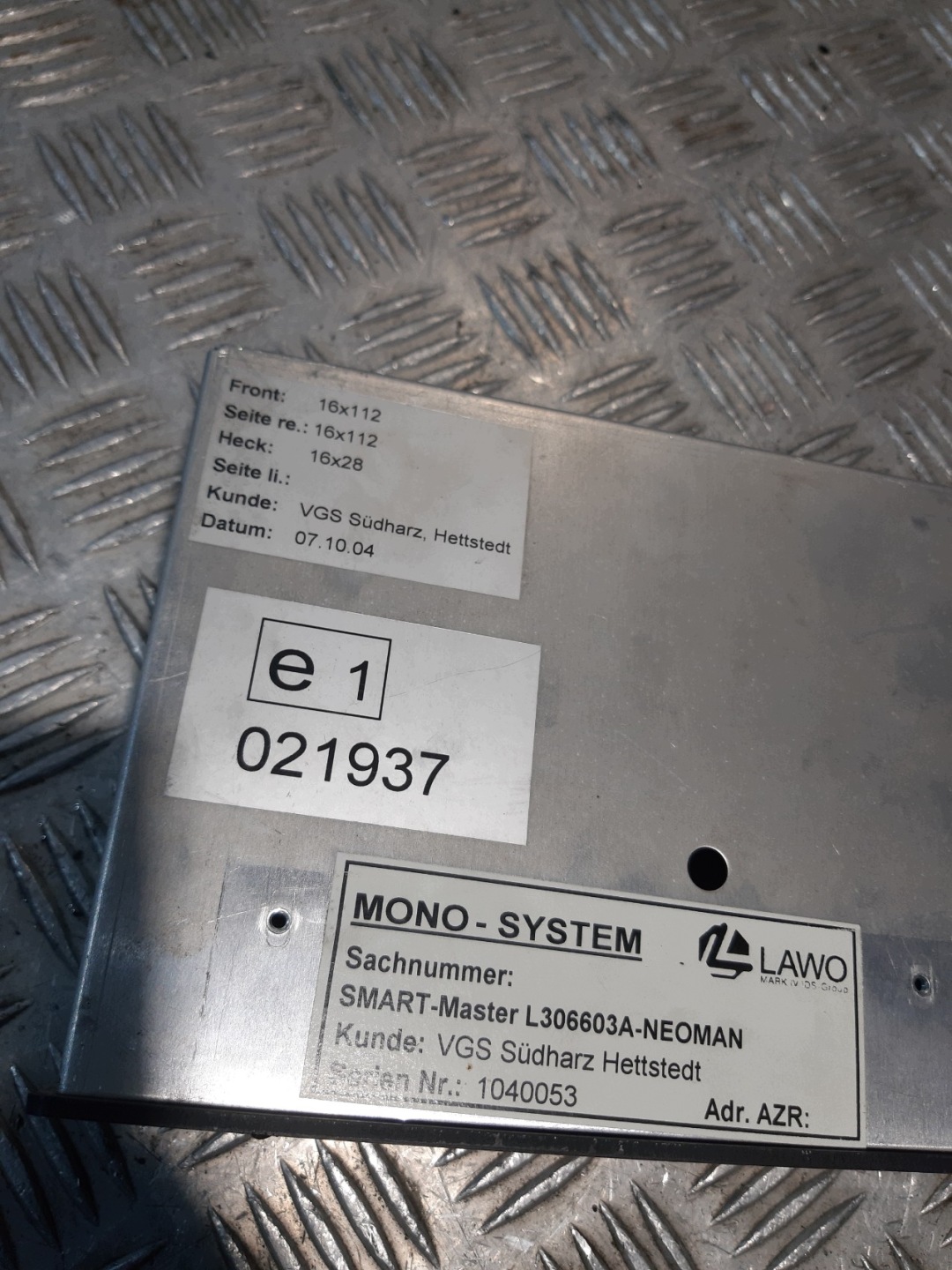 LAWO LUMINATOR SMART MASTER L306603A-NEOMAN