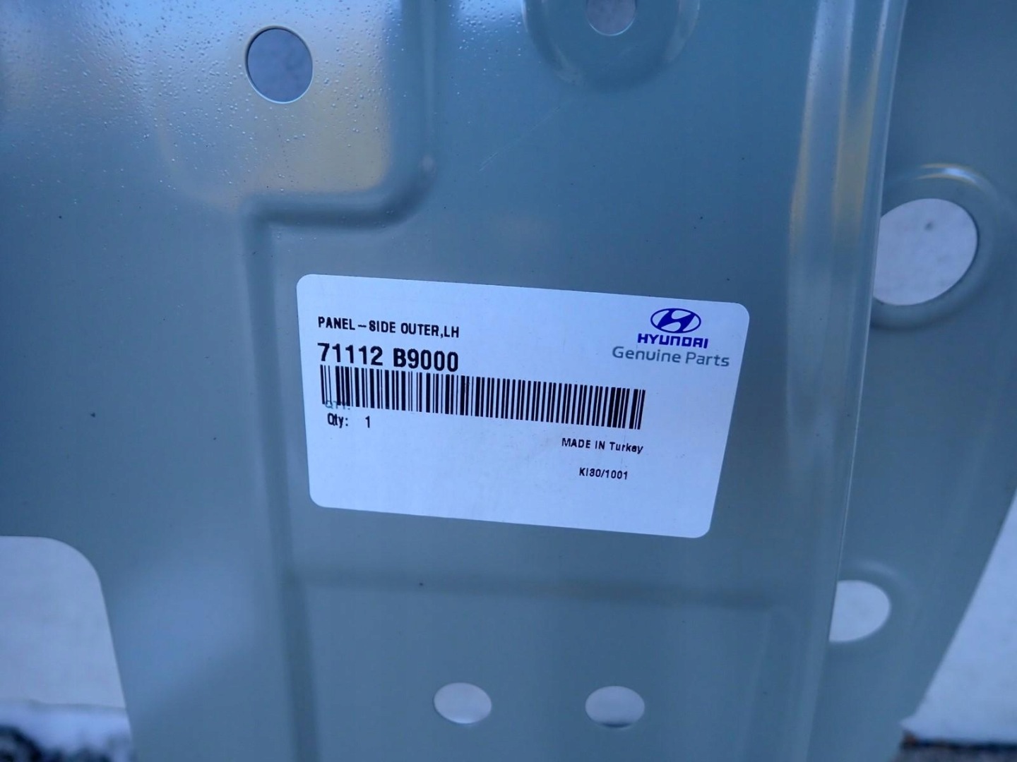new threshold left side HYUNDAI I10 2 II BA 2013-2019R 71112B9000