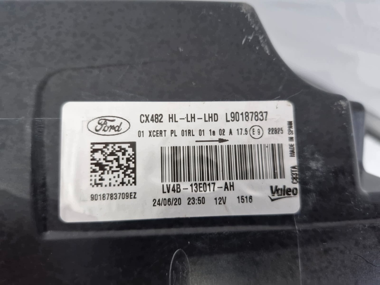 light left Ford Kuga MK3 FULL LED