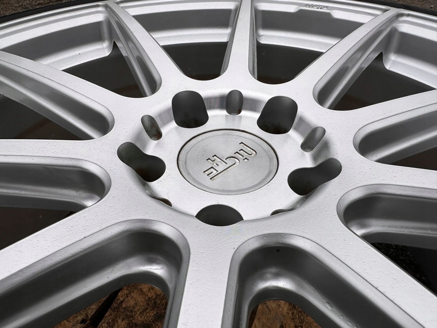 kolo disk disk NICHE Essen Gloss Silver 20" J9X20 Ford Mustang