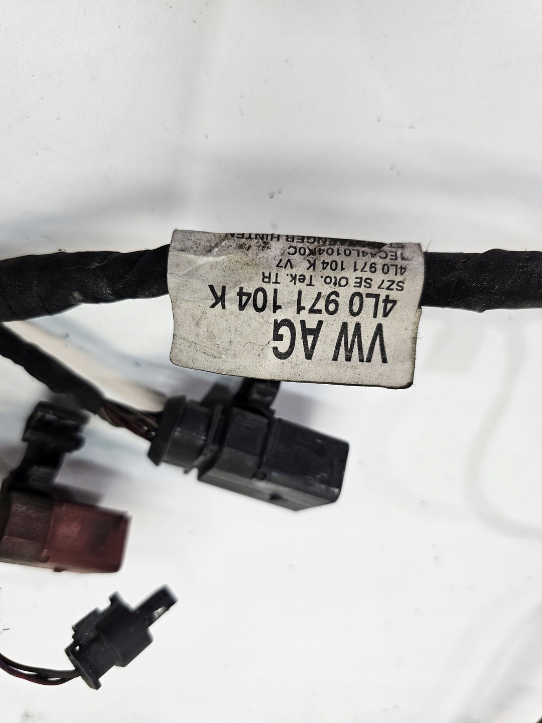 bundle CZUJNIKOW PDC rear part below ASYSTENT AUDI Q7 4L 4L0971104K